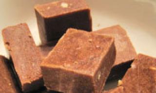 Шоколадный фадж с арахисом Шоколадный фадж рецепт